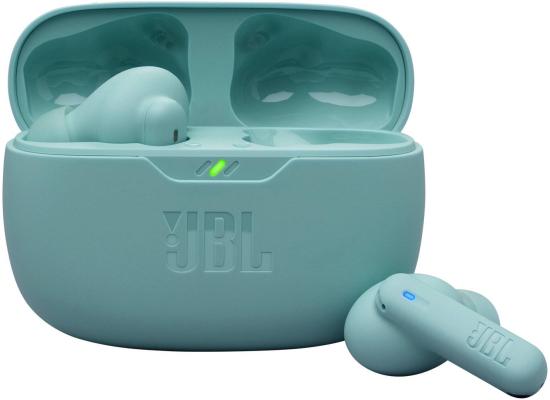 JBL Wave Beam 2 True Wireless Earbuds, 8mm Dynamic Driver, Bluetooth 5.3 Connectivity, Pure Bass Sound, Active Noise Cancelling, Smart Ambient Technology, 40hrs Total Playback - Blue